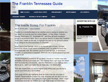 Tablet Screenshot of franklintnguide.com